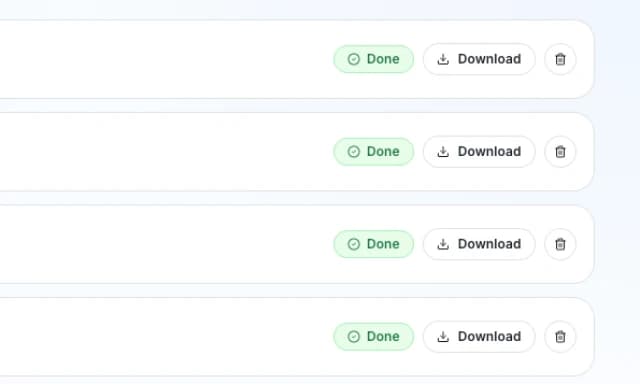 Convert and download