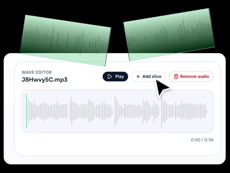 Slices erstellen und anpassen