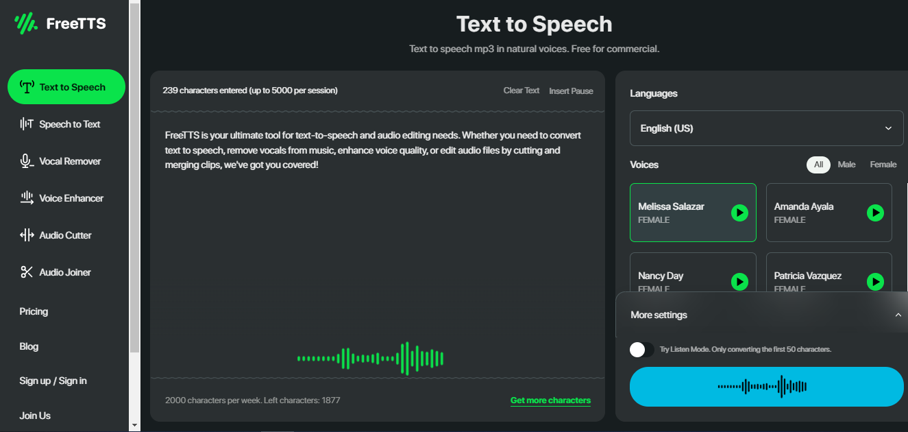 5 Online TTS Software in 2024: Turn Your Text to Audio Easily